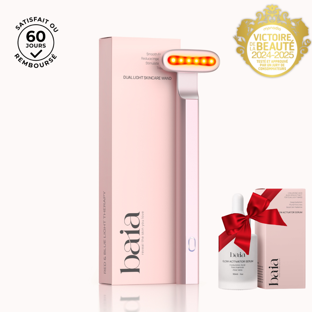 Protocole Regard 4-en-1 Baia® Stylo LED & Sérum Activateur