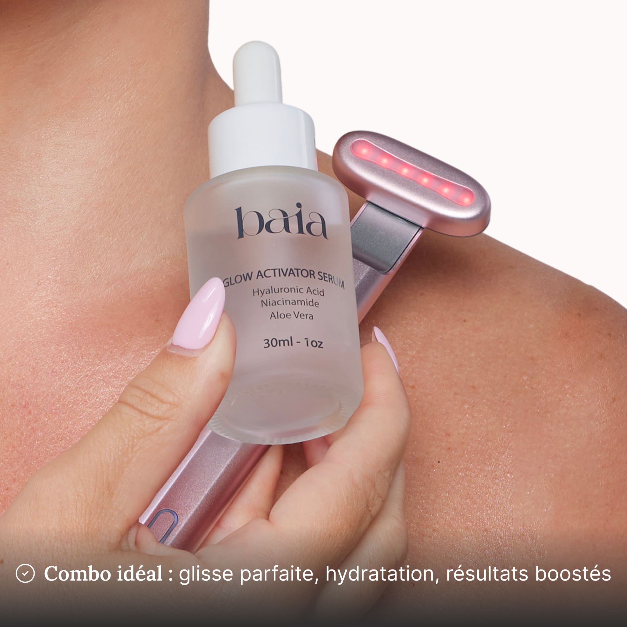 Protocole Regard 4-en-1 Baia® Stylo LED & Sérum Activateur